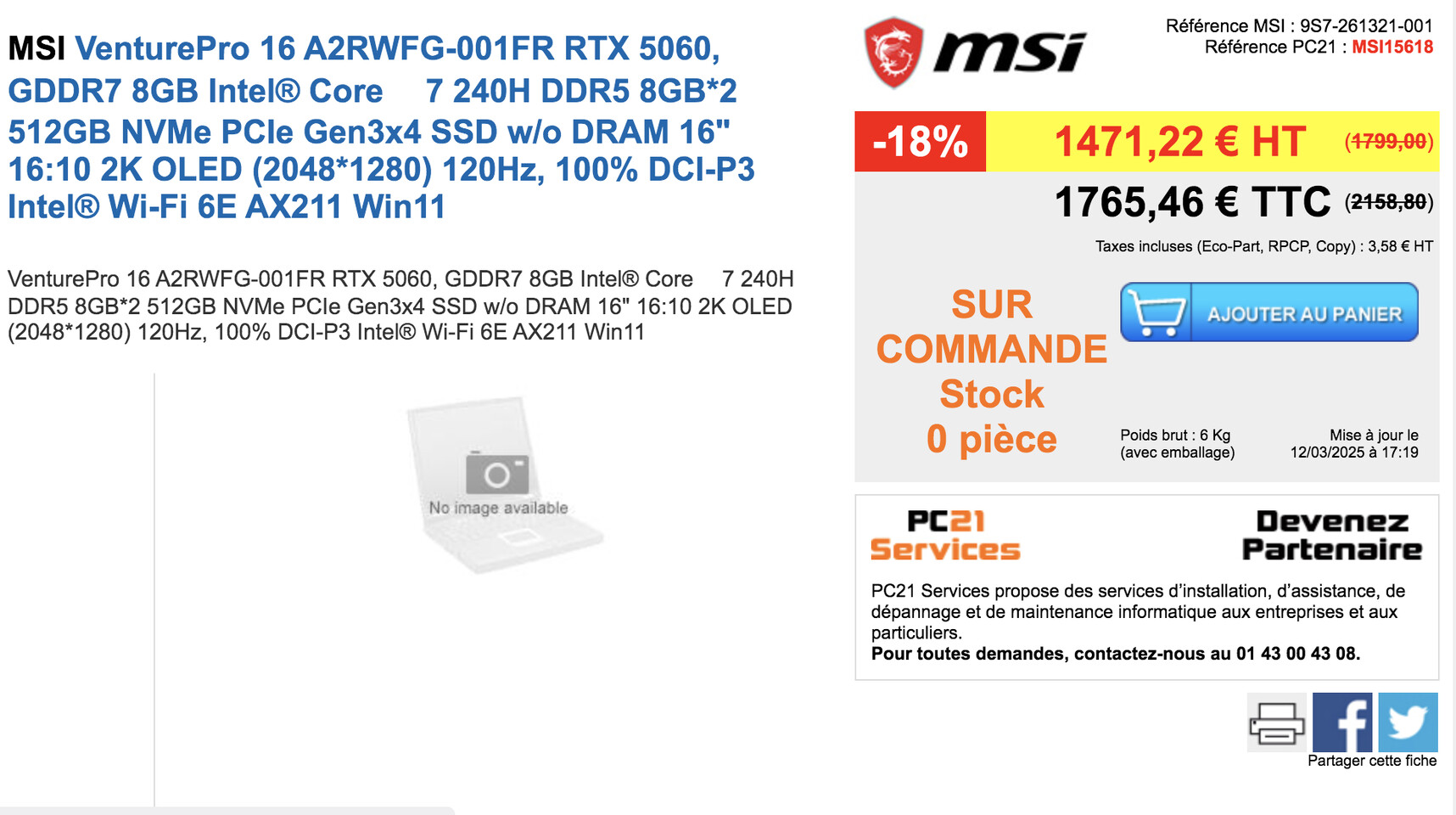 The NVIDIA GeForce RTX 5050 Laptop could feature GDDR7 memory, with prices expected to stay very high.