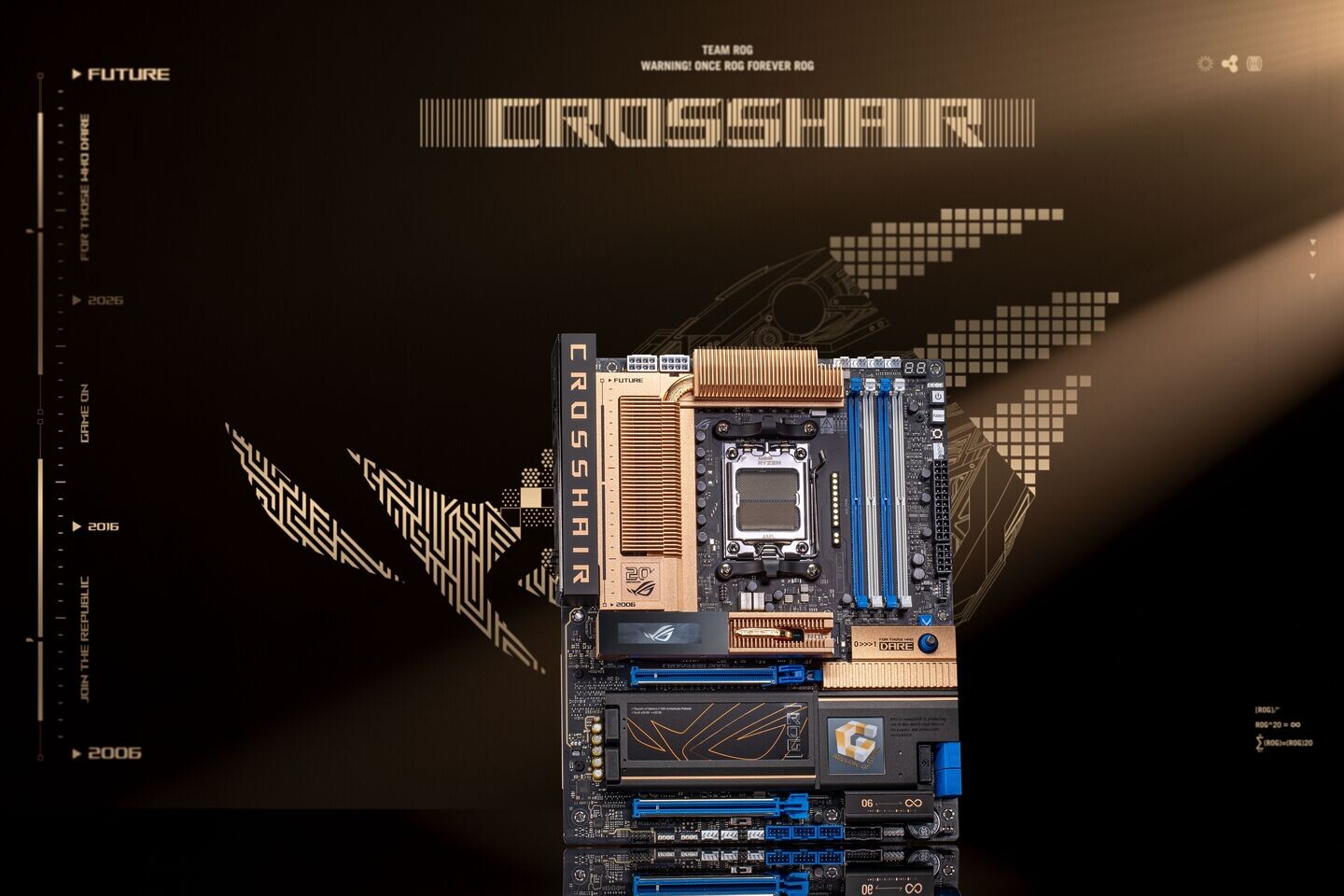 (PR) ASUS Republic of Gamers Introduces ROG Crosshair 2006 Motherboard in Celebration of 20 Years of ROG